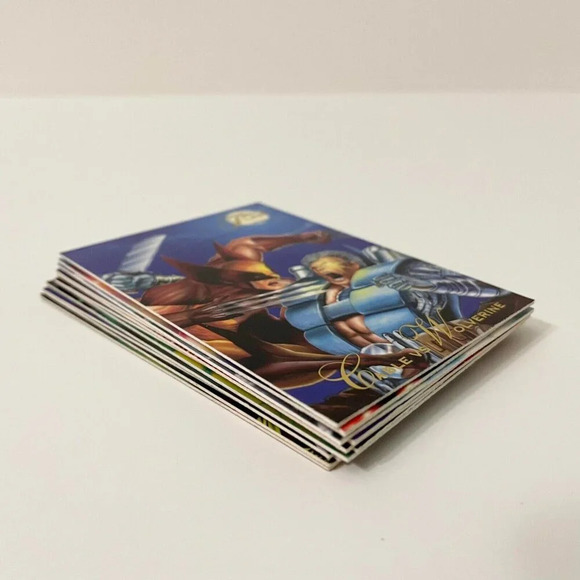 Vintage 1994 Lot of 11 Flair Cards Marvel Xmen Ghost Rider Doom Venom Spiderman - Picture 13 of 14